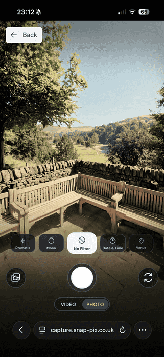 Camera App Screenshot